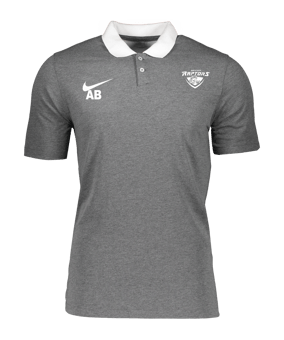 Nike Park 20 Poloshirt Grau Weiss F071