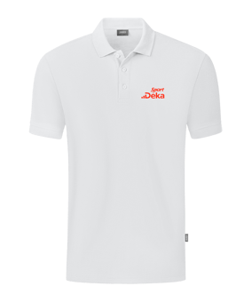 JAKO Organic Poloshirt Weiss F000