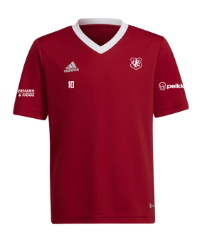 adidas Entrada 22 Trikot Rot Weiss