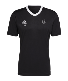adidas Entrada 22 Trikot Schwarz Weiss