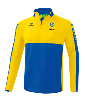 Erima Six Wings Trainingstop Blau Gelb