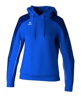 Erima EVO Star Hoody Damen Blau - blau