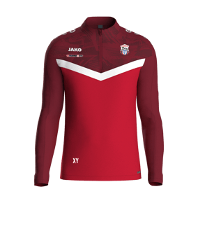 JAKO Iconic HalfZip Sweatshirt Rot F103