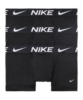 Nike Dri-Fit Micro Trunk Boxershort 3er Pack FUB1 - schwarz