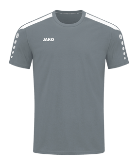 JAKO Power T-Shirt Kids Grau Weiss F840