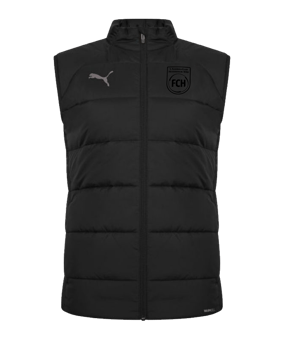 PUMA 1. FC Heidenheim Weste Schwarz F03 - schwarz