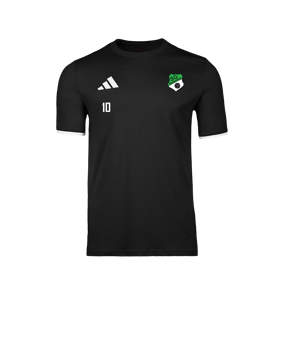 adidas Entrada 26 T-Shirt Schwarz
