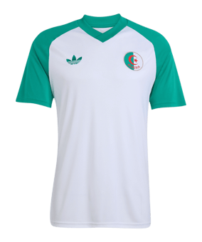adidas FAF Algerien Trikot Home WM 2026 Weiß - weiss