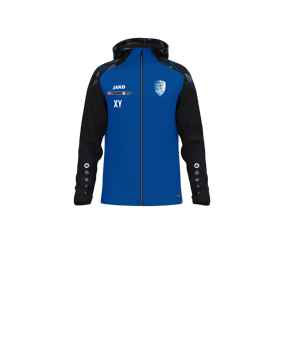 JAKO Sonic Kapuzenjacke Kids Blau F408