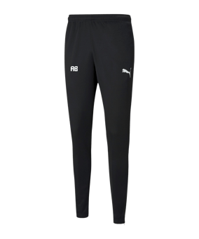 PUMA teamRISE Poly Trainingshose Schwarz F03