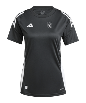 adidas Tiro 24 Trikot Damen Schwarz Weiss