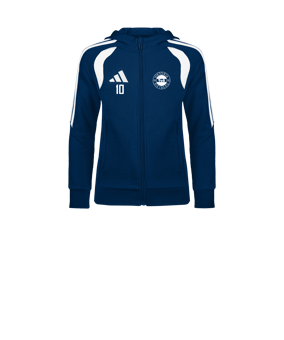 adidas Tiro 26 League Sweat Kapuzenjacke Kids Dunkelblau