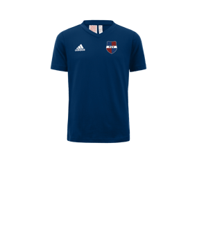 adidas Entrada 22 T-Shirt Kids Blau