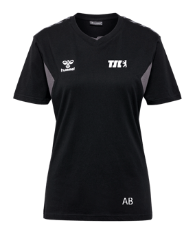 Hummel AUTHENTIC CO T-Shirt Damen Schwarz F2001