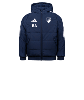 adidas Tiro 26 Winterjacke Kids Blau