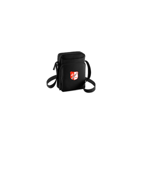 Merch Cross Body Bag Black | #logo4c