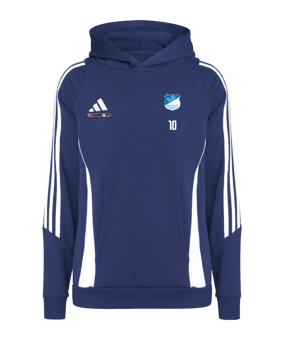 adidas Tiro 24 Hoody Kids Blau Weiss