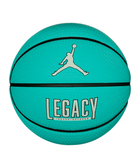 Jordan Legacy 2.0 8P Deflated Basketball Spielball Grün F353 - gruen