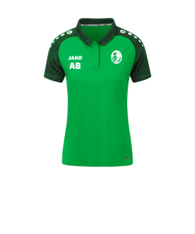 JAKO Performance Poloshirt Damen Grün Schwarz F221
