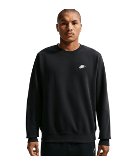 Nike Club Sweatshirt Schwarz - schwarz