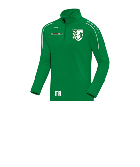 JAKO Classico Ziptop Kids Grün Weiss F06