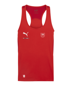 PUMA teamGOAL Tanktop Damen Rot F01