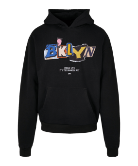 Mister Tee BRKLYN Hoody Schwarz - schwarz