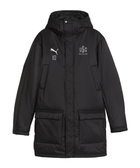 PUMA teamFINAL Winterjacke Schwarz F03