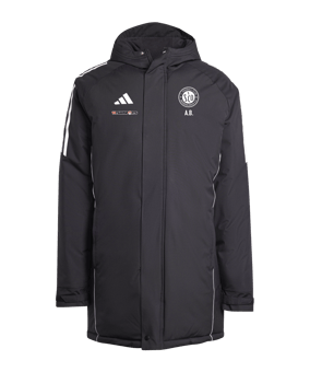 adidas Tiro 24 Winterjacke Schwarz Weiss