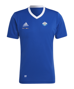 adidas Entrada 22 Trikot Blau Weiss