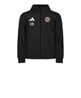 adidas Entrada 26 Allwetterjacke Kids Schwarz