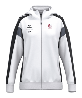 Erima Celebrate 125 Kapuzenjacke Damen Weiss