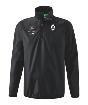Erima Team Halfzip Regensweatshirt Kids Schwarz 