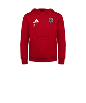 adidas Entrada 26 Sweatshirt à capuche Enfants Rouge