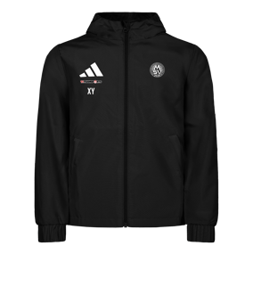 adidas Entrada 26 Regenjacke Schwarz