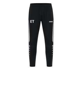 JAKO Power Trainingshose Kids Schwarz Weiss F802