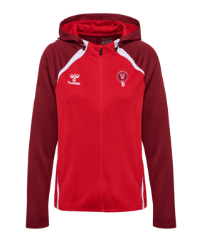 Hummel Veste à capuche Rouge C3713