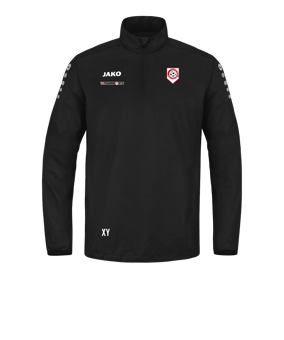 JAKO Team Rainzip Sweatshirt Schwarz F800