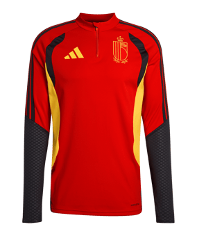 adidas Belgien Tiro Training Zip Top Rot - rot