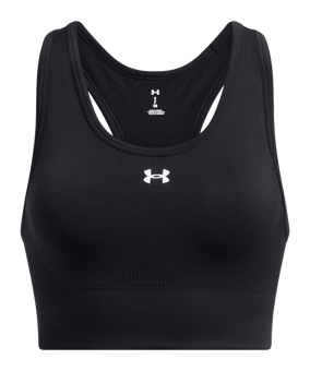 Under Armour Vanish Seamless Mid Sport-BH Damen Schwarz F001 - schwarz