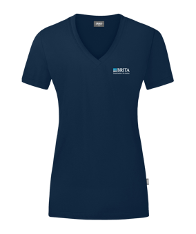 JAKO Organic T-Shirt Damen Blau F900