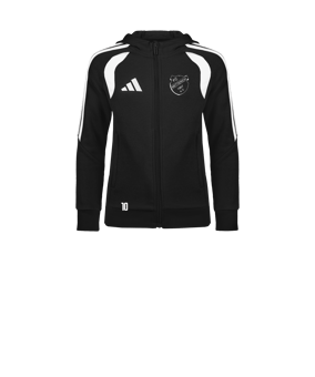 adidas Tiro 26 League Kapuzenjacke Kids Schwarz