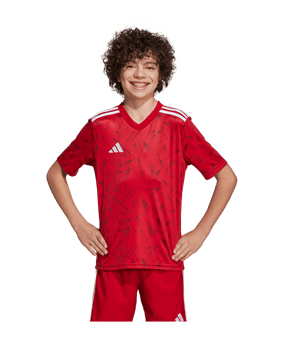 adidas Team Icon 25 Trikot Kids Rot - rot
