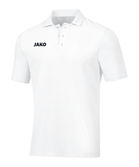 JAKO Base Poloshirt Weiss F00