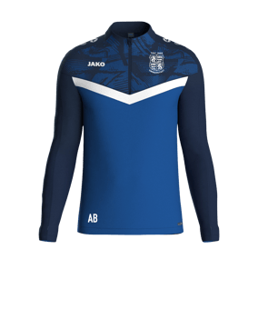 JAKO Iconic HalfZip Sweatshirt Blau F403