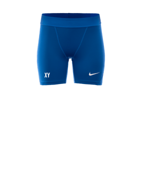 Nike Pro Strike Short Damen Blau Weiss F463