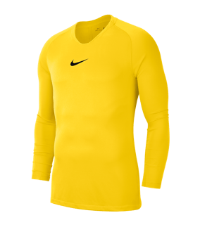Nike Park First Layer Top langarm Kids Gelb F719 - gelb