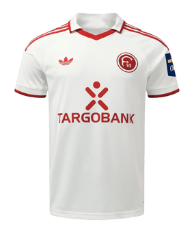 adidas Fortuna Düsseldorf Trikot Away 2026/2027 Weiß