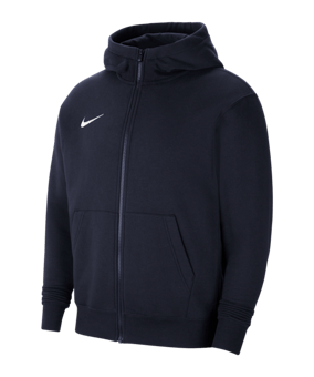 Nike Park 20 Fleece Kapuzenjacke Kids Blau F451 - blau
