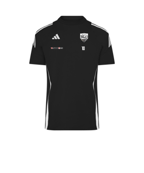 adidas Tiro 24 T-Shirt Schwarz Weiss